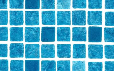 Liner blå mosaik